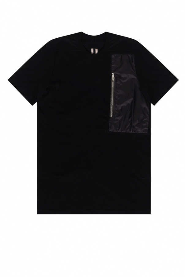 shirt with pocket Rick Owens - studded-chain satin bomber